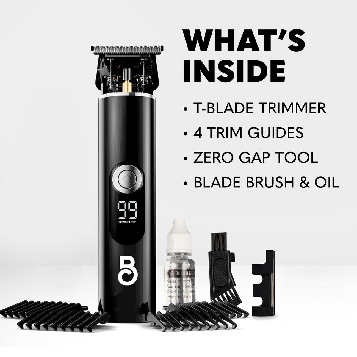 The Beard Club T-Blade Trimmer packaging
