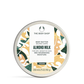 The Body Shop Almond Milk Body Butter 200ml front view