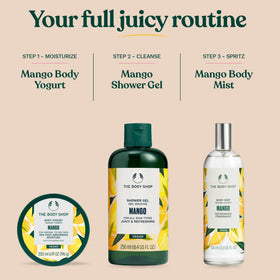 The Body Shop Mango Body Yogurt 240g lifestyle use