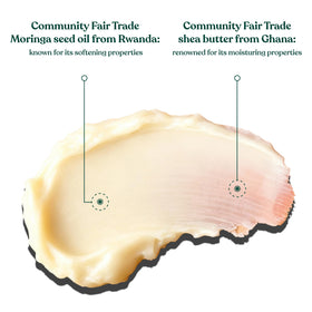 The Body Shop Moringa Body Butter 240g with aluminium lid and recycled tub