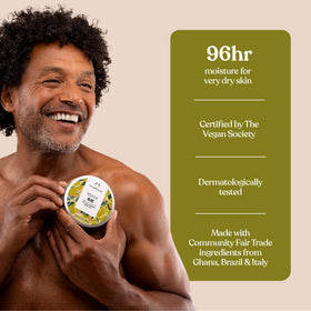 The Body Shop Olive Body Butter 240g with aluminium lid and recycled plastic tub