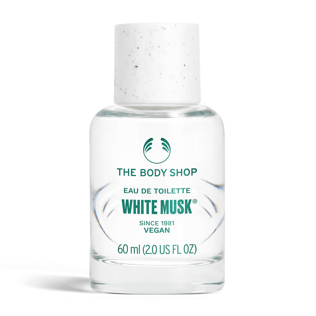 The Body Shop White Musk Eau De Toilette 2 oz front view