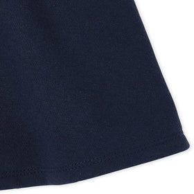 The Children's Place Active French Terry Skort Set back view showing attached shorts