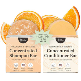 The Earthling Co. Shampoo Bar front view with natural ingredients