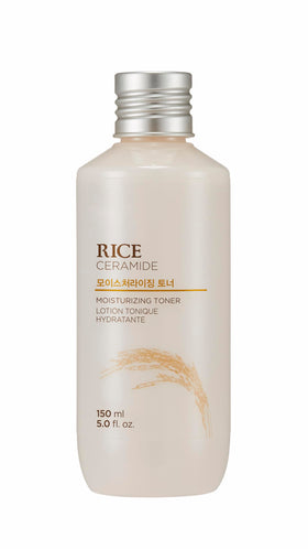 The Face Shop Rice Ceramide Moisturizing Toner front view 5.0 fl. oz.