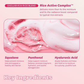 The Face Shop Rice Water Bright Double Cleanser with rice ingredients