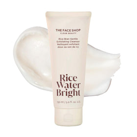 The Face Shop Rice Water Bright Exfoliating Cleanser front view