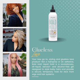 The Hair Diagram Bold Hold Liquid Gold packaging details