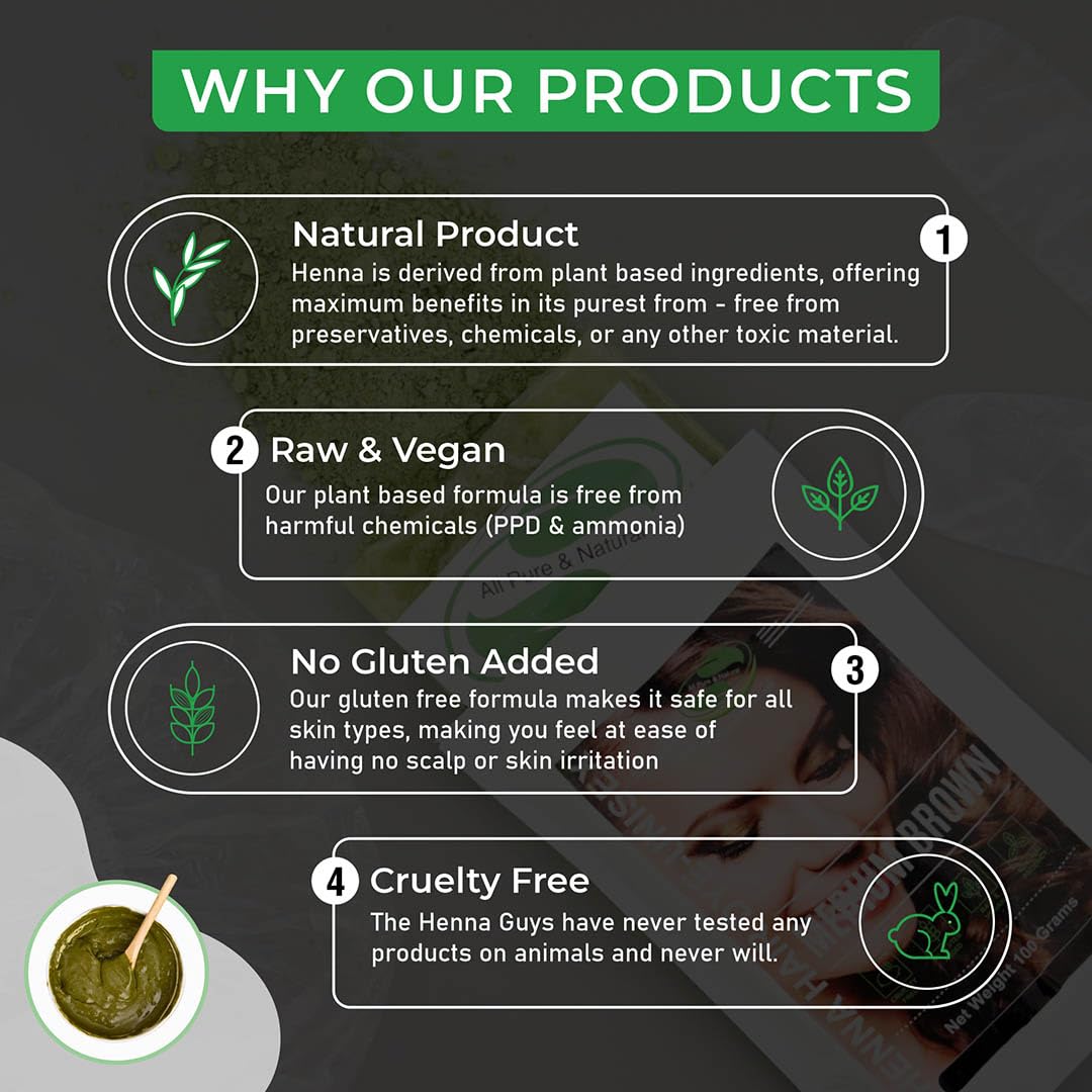 The Henna Guys Henna Dye product ingredients list