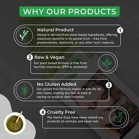 The Henna Guys Henna Dye product ingredients list