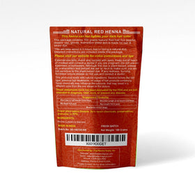 The Henna Guys Natural Red Henna Hair Dye ingredients