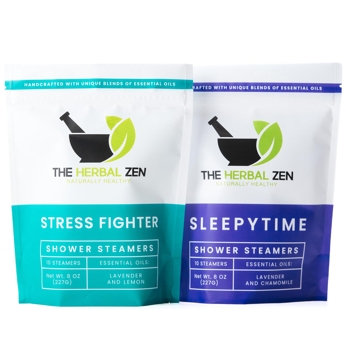 The Herbal Zen Shower Steamers 20 Ct pack front view