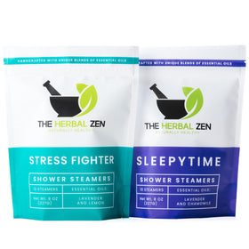 The Herbal Zen Shower Steamers 20 Ct pack front view