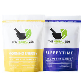 The Herbal Zen Shower Steamers 20 Ct packaging front view