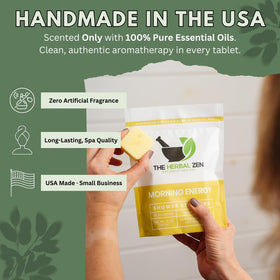 The Herbal Zen Shower Steamers in assorted colours