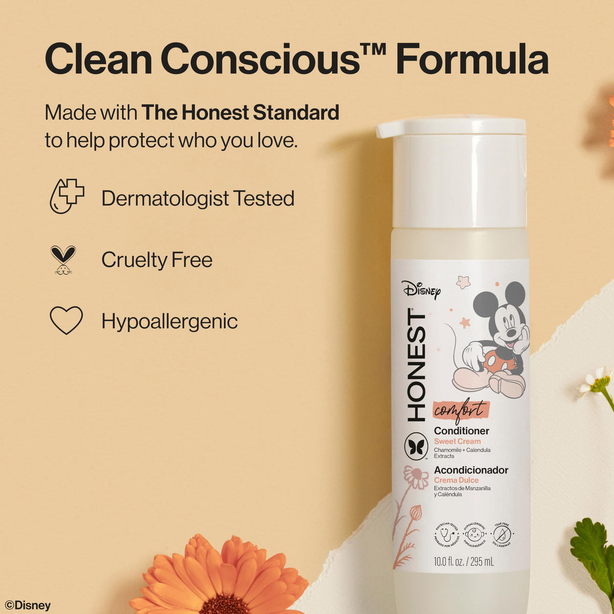 The Honest Company Sweet Cream Conditioner texture close-up