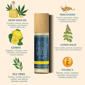 The Ilex Wood Oblitzit Spot Serum 10ml side view