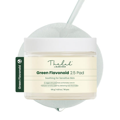 THE LAB BY BLANC DOUX Green Flavonoid Toner Pads front view