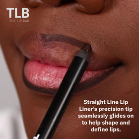The Lip Bar Lip Liner Straight Shooter Medium Brown packaging