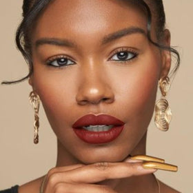 The Lip Bar Liquid Matte Lipstick 3 Pack Savage shade front view