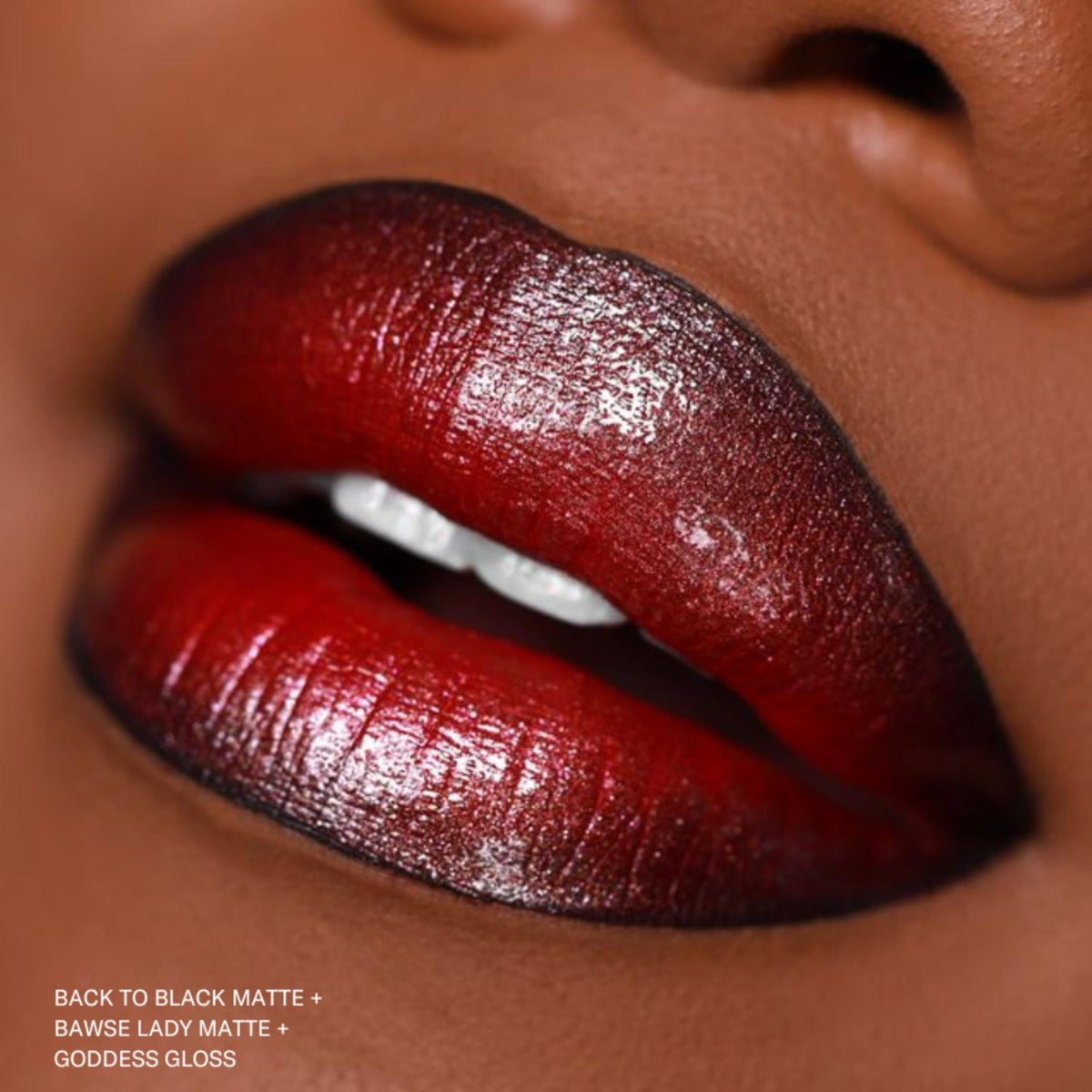 The Lip Bar Nonstop Liquid Matte Lipstick Bawse Lady in makeup bag
