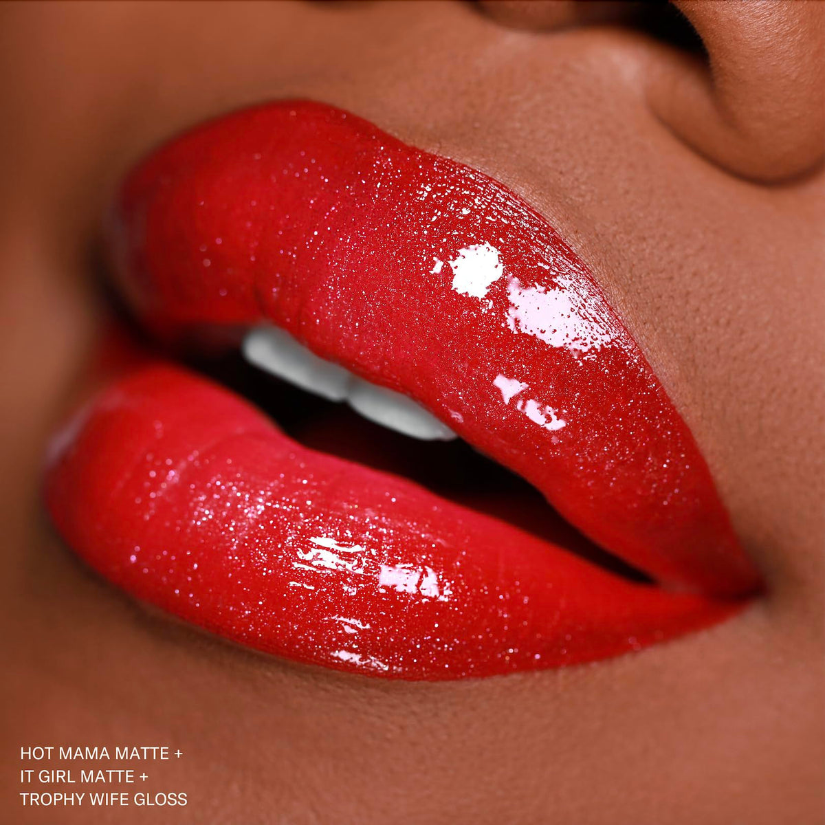 The Lip Bar Nonstop Liquid Matte Lipstick Hot Mama with other TLB products