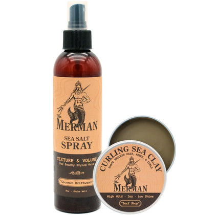 The Merman Sea Salt Spray 8oz front view