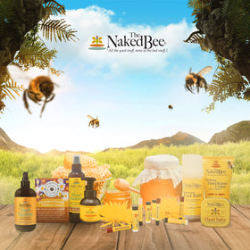 The Naked Bee Grapefruit Blossom Honey Lotion 2 pack display
