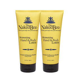 The Naked Bee Lavender & Beeswax Lotion front view