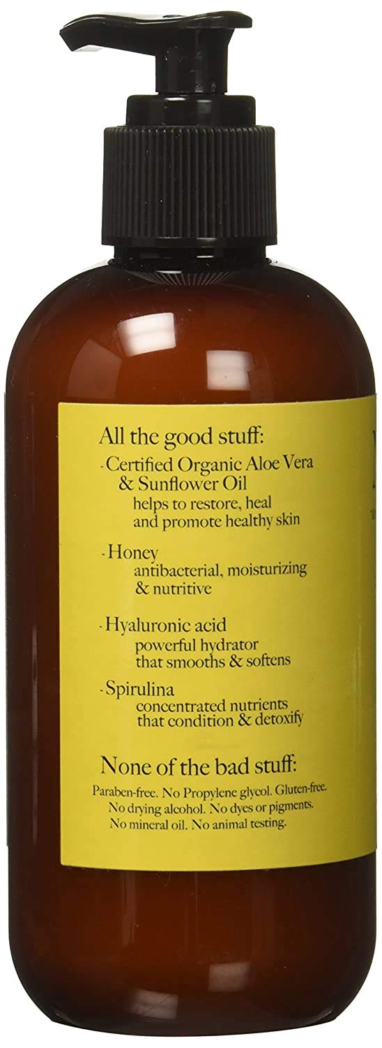 The Naked Bee Nourishing Body Lotion showing texture