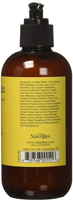 The Naked Bee Nourishing Body Lotion unscented side view