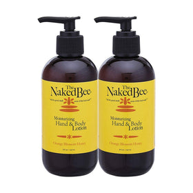 The Naked Bee Orange Blossom Honey Hand & Body Lotion 8 oz front view