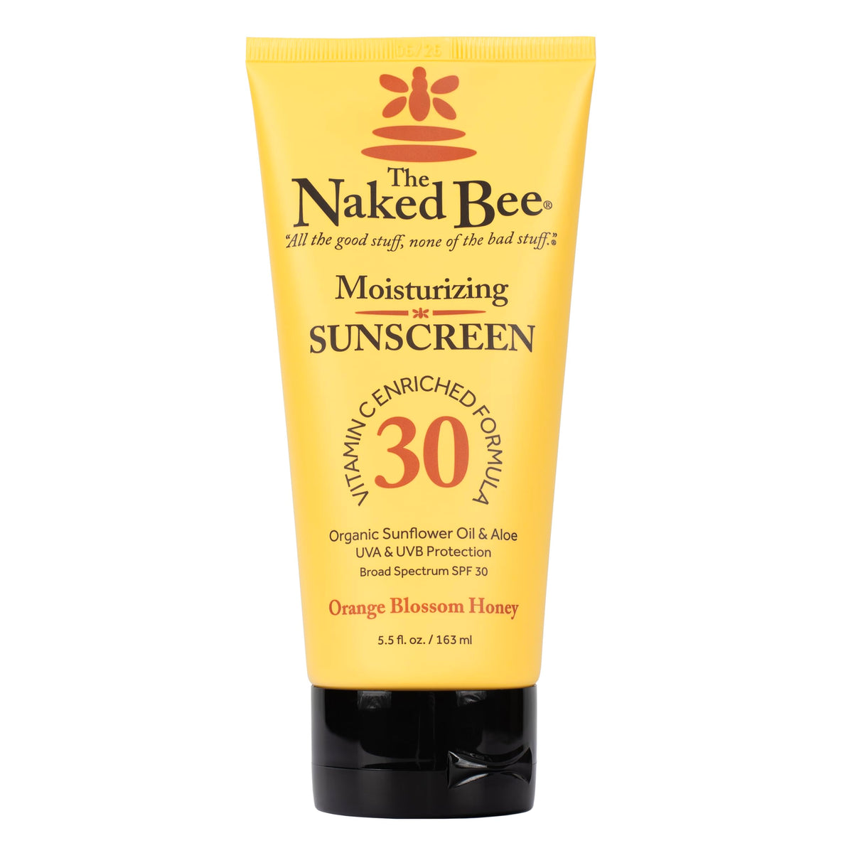 The Naked Bee Vitamin C Sunscreen 5.5 Oz front view