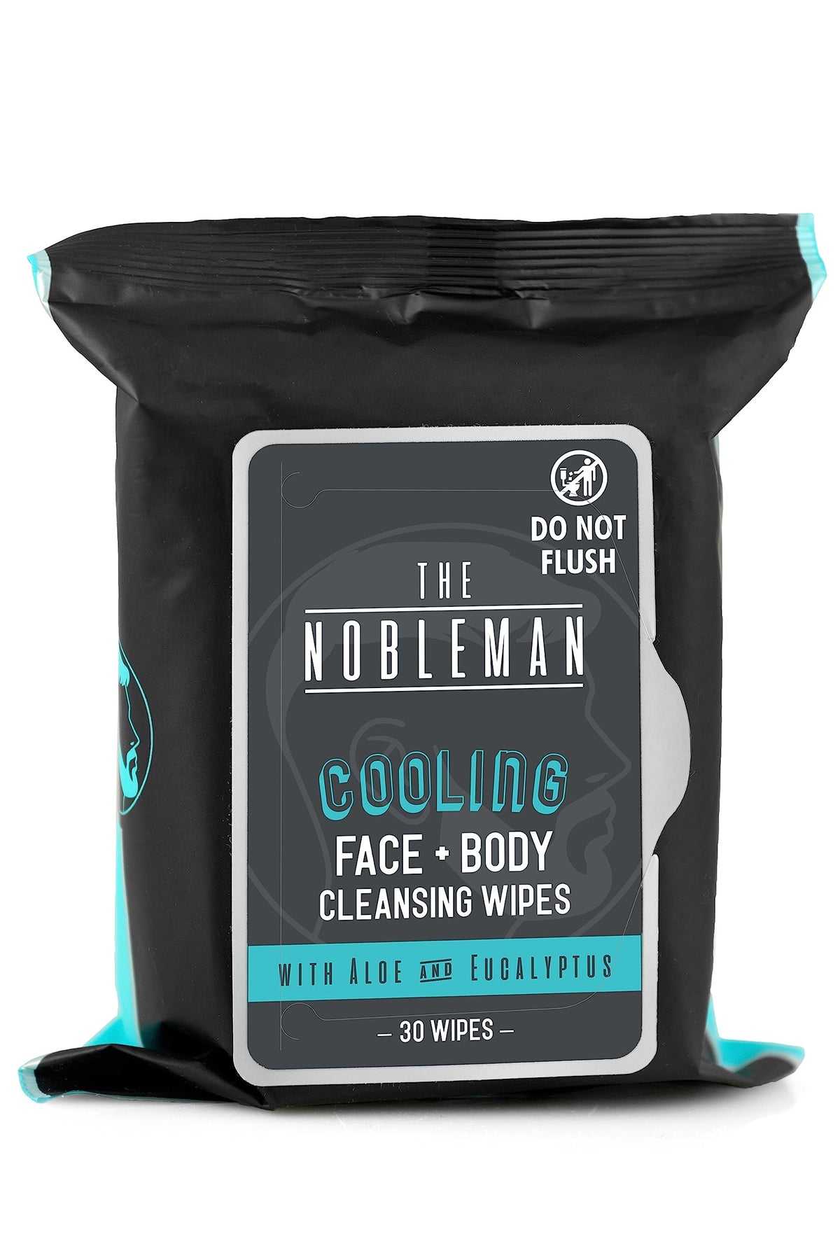 The Nobleman Cleansing Wipes displayed on a camping setup