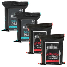 The Nobleman Cooling Cleansing Wipes Aloe & Grapefruit pack