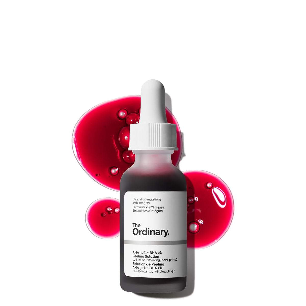 The Ordinary AHA 30% + BHA 2% Peeling Solution front view