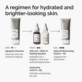 The Ordinary AHA 30% + BHA 2% Peeling Solution packaging