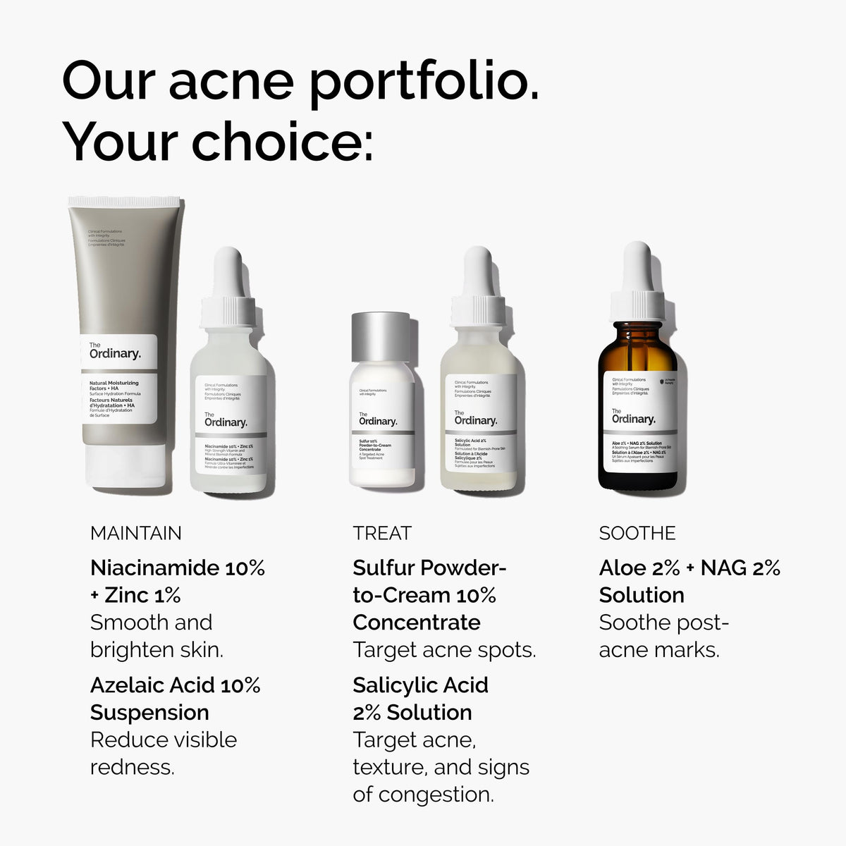 The Ordinary Aloe 2% + NAG 2% Solution with aloe plant background