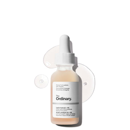The Ordinary Lactic Acid 5% + Hyaluronic Acid serum front view