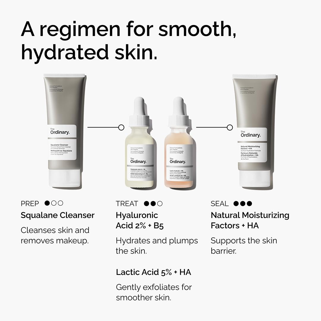 The Ordinary Lactic Acid serum with ingredients list