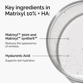 The Ordinary Matrixyl 10% + Hyaluronic Acid Serum back view
