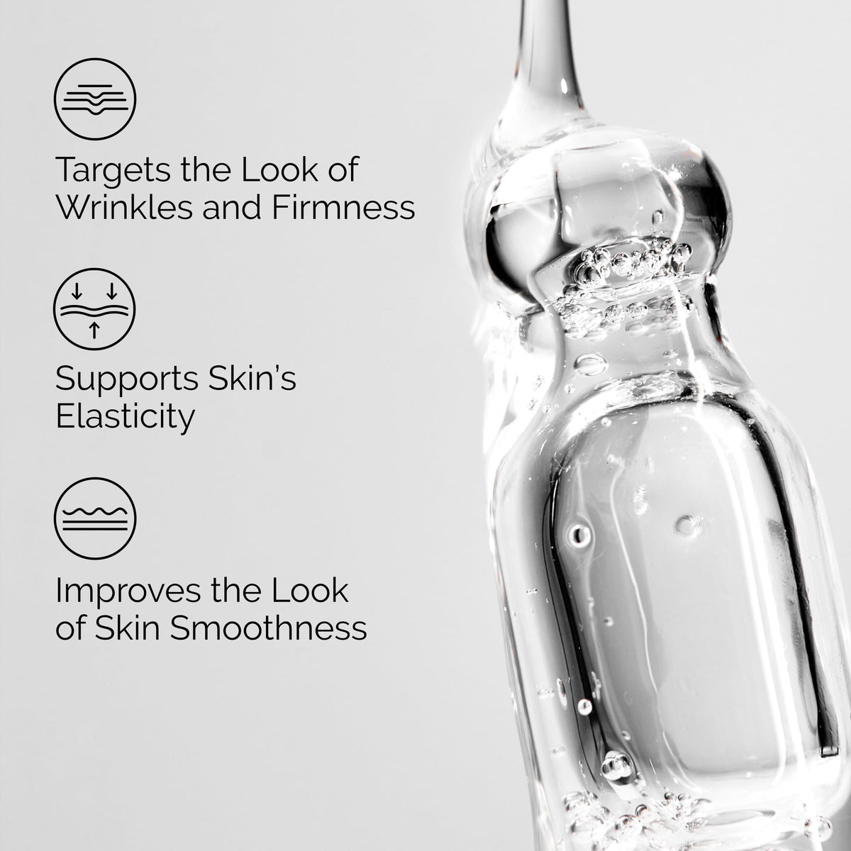 The Ordinary Multi-Peptide + Hyaluronic Acid Serum on a bathroom counter