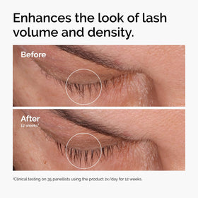 The Ordinary Multi-Peptide Lash and Brow Serum in a lifestyle setting on a vanity