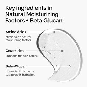 The Ordinary Natural Moisturizing Factors + Beta Glucan gel moisturiser back view