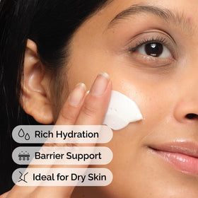 The Ordinary Natural Moisturizing Factors + PhytoCeramides application on skin