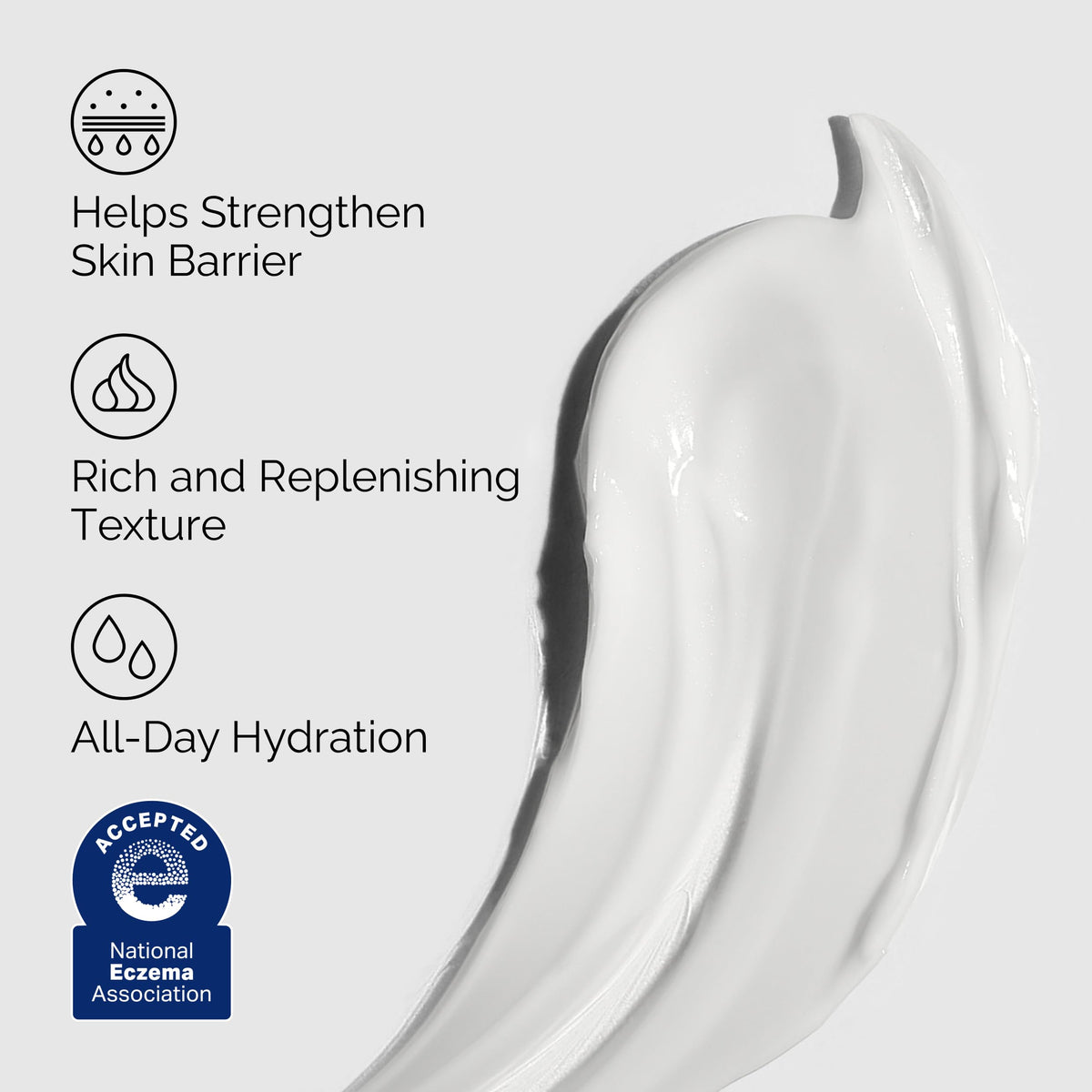 The Ordinary Natural Moisturizing Factors + PhytoCeramides cream texture close-up