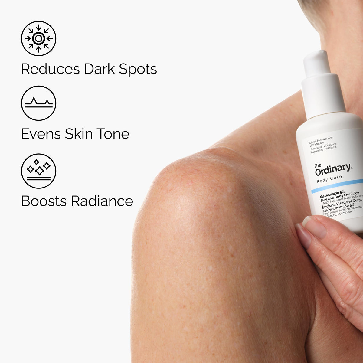 The Ordinary Niacinamide 5% Face and Body Emulsion side view