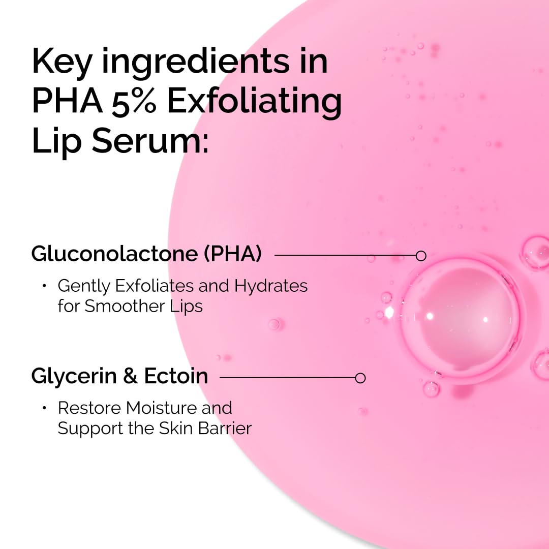 The Ordinary PHA 5% Exfoliating Lip Serum ingredients list