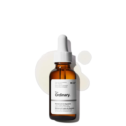 The Ordinary Retinol 0.2% in Squalane serum front view