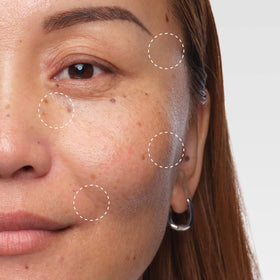 The Ordinary Volufiline 92% Plumping Serum application on skin